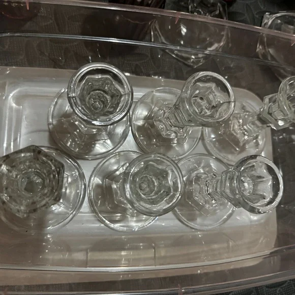 Wedding decor candle holders, glass, frames, 70+ pcs SALE $60 or offer